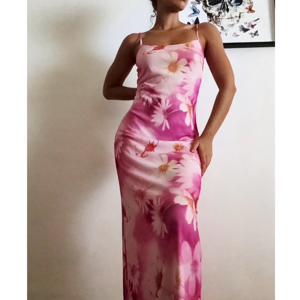 Vintage Floral Maxi Dress🌸🪽 - Picture 2 of 5